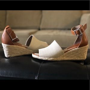 Donald Pliner Candee Canvas Wedge Sandal